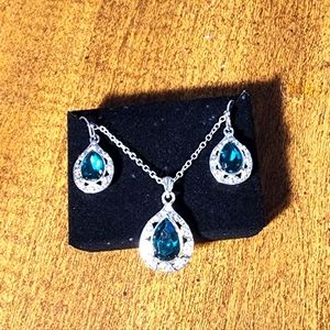 Necklace and earrings